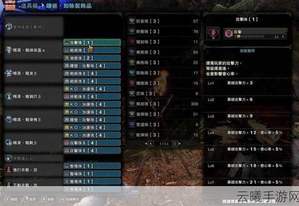 怪物猎人P3霸龙重弩终极配装与趣味玩法揭秘