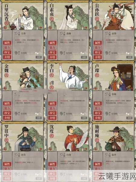 江南百景图武则天珍宝搭配全攻略,打造最强女帝传奇
