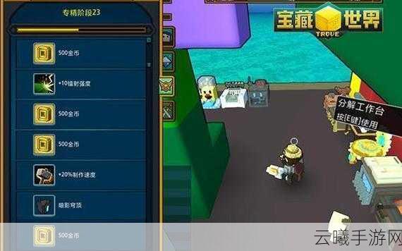 宝藏世界快速升级全攻略,解锁高效升级的秘密通道