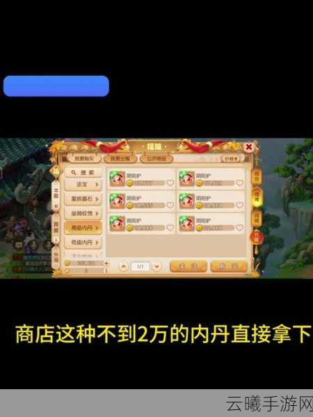梦幻西游手游风雷汇内丹深度解析与趣味玩法探索