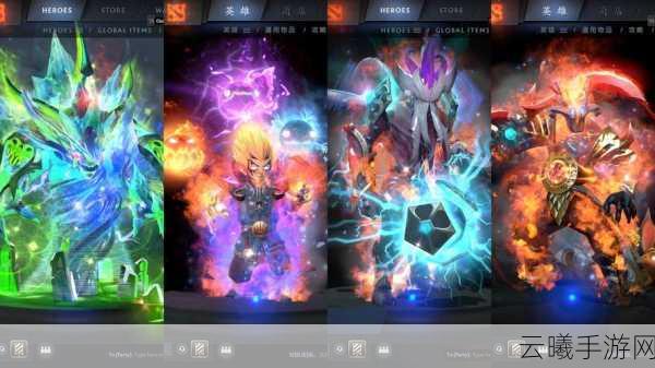 Dota2手游，探索技能特效与动画的绝美饰品世界