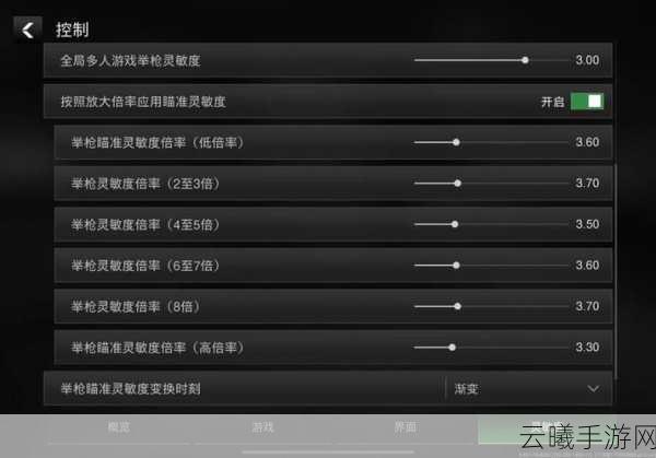 使命召唤手游灵敏度设置全攻略,打造你的专属战场利器,解锁趣味玩法新体验!
