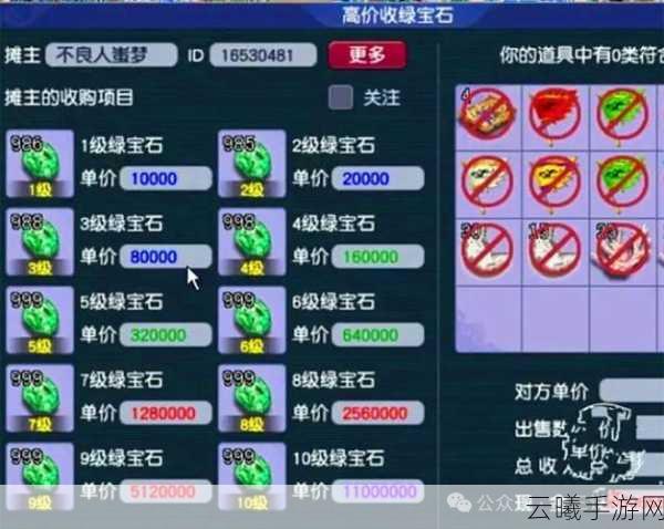 梦幻西游69力五庄,符石组合策略与趣味玩法全解析