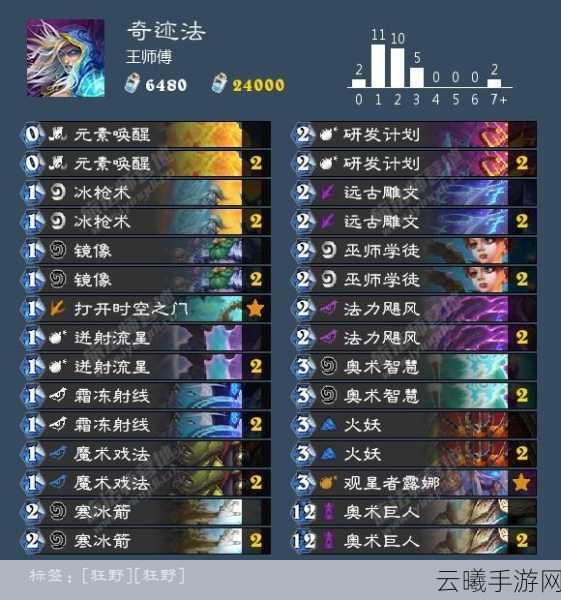 炉石传说火妖法卡组深度解析，点燃你的对战激情！