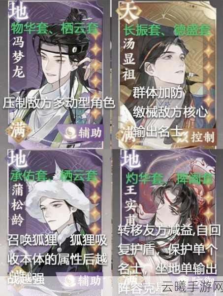忘川风华录手游深度解析,优先培养哪些名士?探索古风策略新境界
