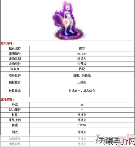 口袋妖怪对战超梦,全面解析获得途径与高效配招攻略