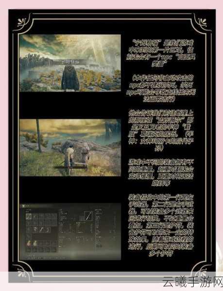 艾尔登法环存档方法全攻略,一键掌握手动存档技巧,揭秘隐藏玩法!