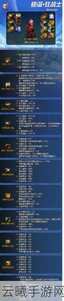 地下城与勇士90级传说左右槽大全及属性详解，解锁全新战斗乐趣！