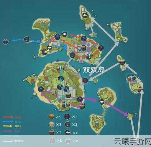 原神金苹果群岛探险指南,18个星核全收集攻略与趣味玩法揭秘