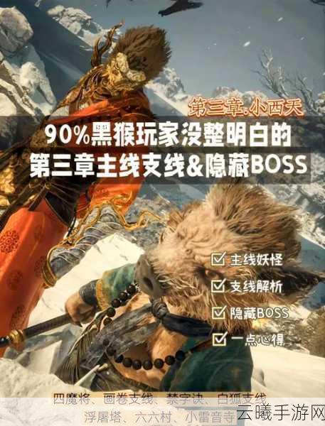 黑神话悟空第三章浮屠界探险攻略,解锁全新玩法与挑战