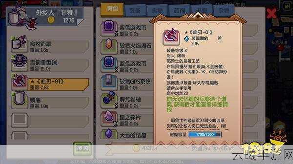 伊洛纳游荡者开局全攻略,偷装备技巧与趣味玩法揭秘