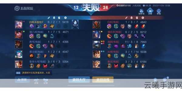 王者荣耀挑战觉悟第四关通关秘籍,策略与趣味并存