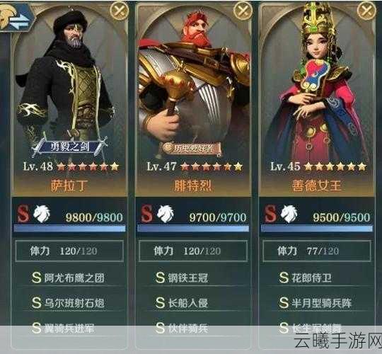 文明与征服,腓特烈技能搭配全攻略——解锁战场霸主,征服之路畅通无阻