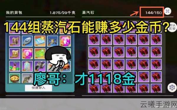 创造与魔法蒸汽石全攻略,用途广泛与高效获取法