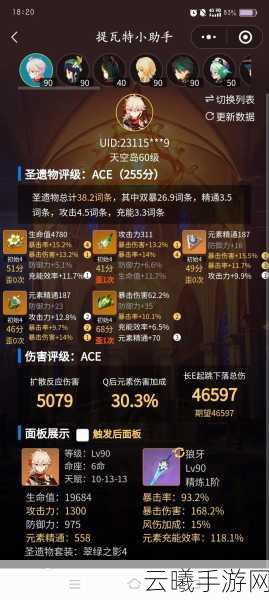 原神万叶圣遗物精选推荐及高效利用策略指南，解锁战斗新境界