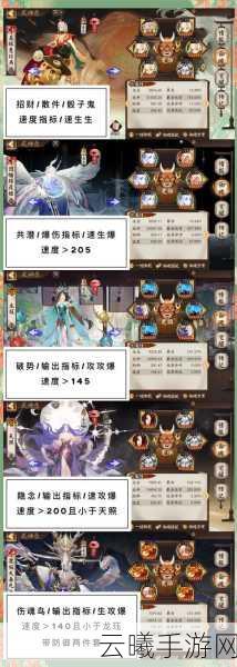 阴阳师新区首选式神全攻略，开启你的奇幻之旅！