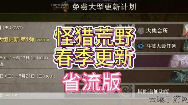 怪物猎人手游震撼更新，挑战HR29-30的冒险之旅全面开启！