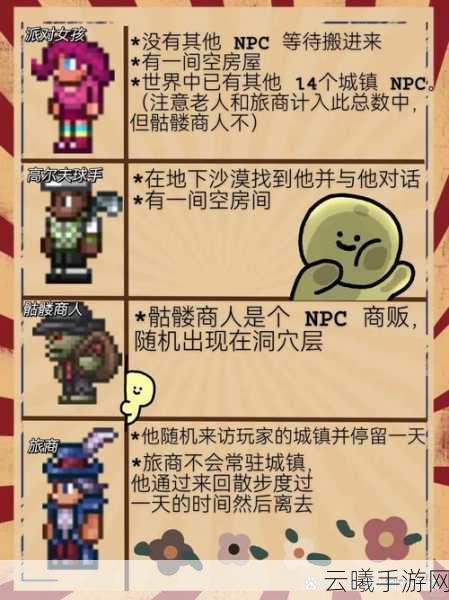 泰拉瑞亚军火商好感度提升攻略大全,解锁隐藏武器与独特剧情