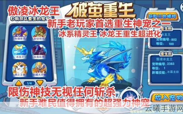 洛克王国冰龙王获得攻略,解锁极寒之地的强大守护者