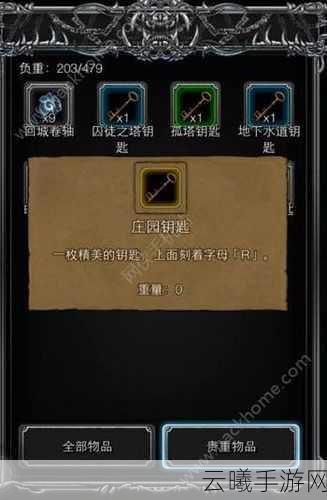 地下城堡3精灵哨塔钥匙获取攻略全揭秘,解锁未知领域的奇幻冒险