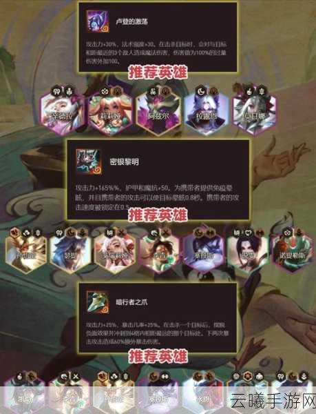 云顶之弈8未来寒冰装备攻略，解锁高效搭配，战力飙升秘籍