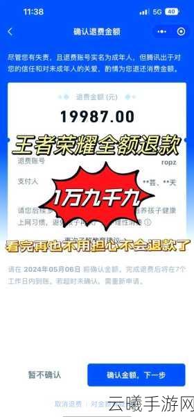王者荣耀未成年充值退款详解，权益保障与趣味玩法并重