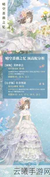 奇迹暖暖丹纳斯上高分搭配攻略,解锁璀璨华光之旅