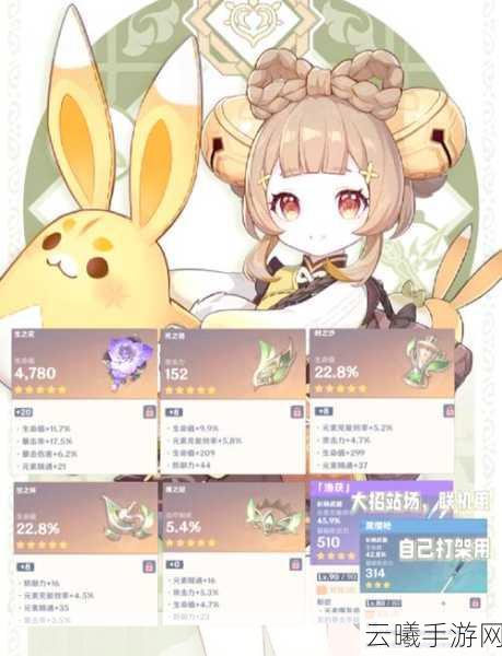 原神瑶瑶角色全攻略，武器与圣遗物搭配秘籍及趣味玩法探索