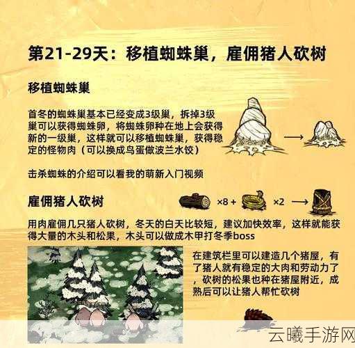 饥荒,冬日生存挑战手游资讯——全面保暖技巧与严寒生存攻略大揭秘