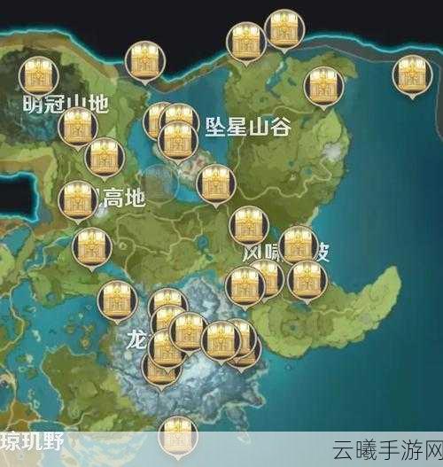 原神华丽宝箱位置全揭秘,探索地图刷新点,解锁无尽宝藏