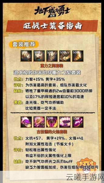 DNF手游狂战士装备搭配与趣味玩法全解析