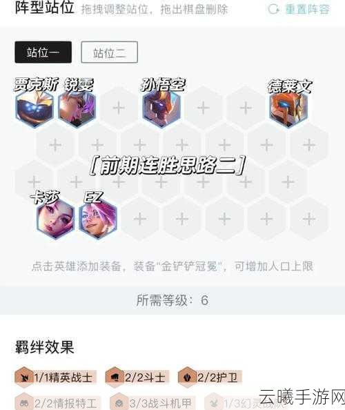 云顶之弈护卫暗影游侠流,策略与趣味并存的顶级阵容玩法详解