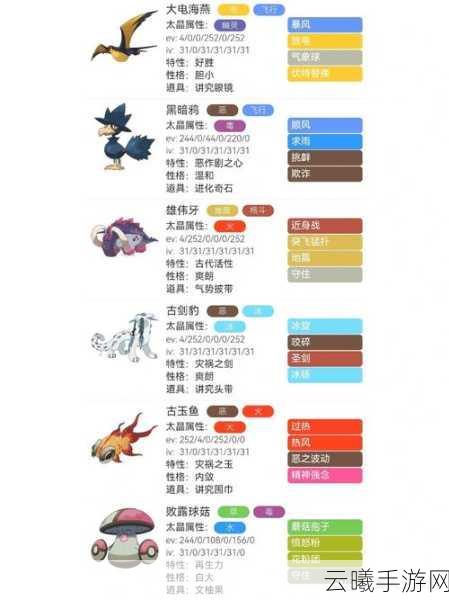 口袋妖怪绿宝石大王燕配招全攻略,打造高速强攻的飞行王者