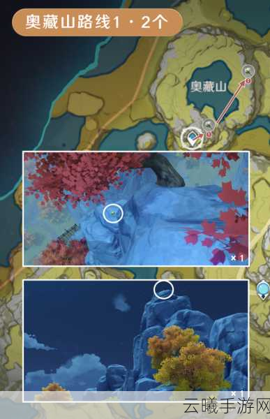 原神清心采集点全攻略,探索孤高石峰,寻觅通透白花