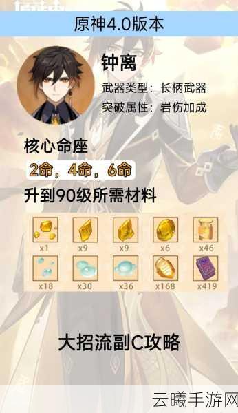 原神0命血牛钟离圣遗物推荐及趣味玩法解析