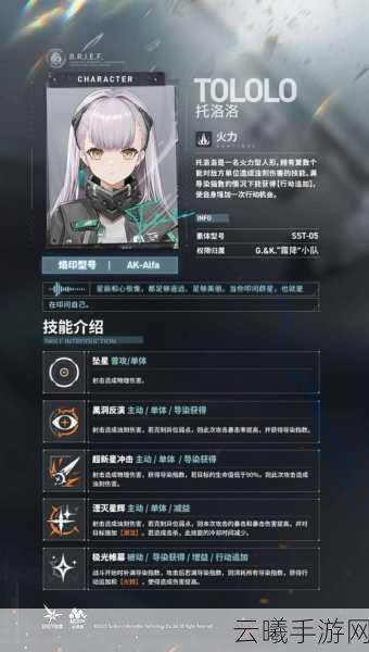 少女前线2,追放托洛洛阵容搭配推荐及玩法深度解析