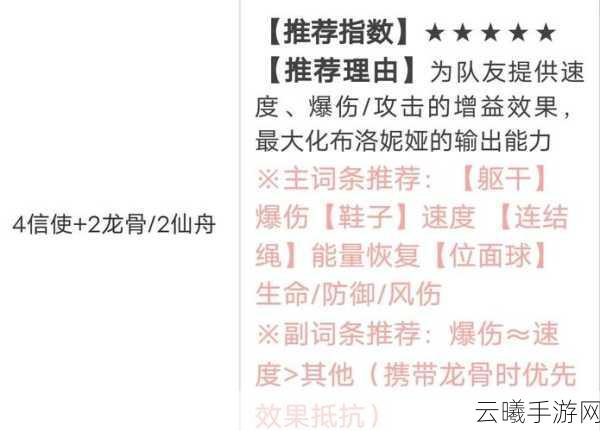 崩坏星穹铁道布洛妮娅光锥与遗器搭配策略全解析