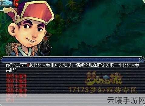 梦幻西游超级人参果，属性洗练新篇章，探索无限可能！