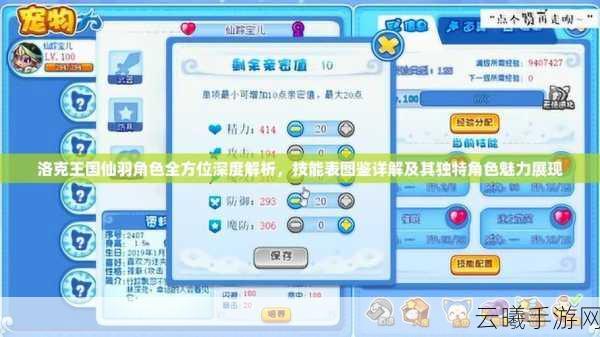 洛克王国仙羽超进化性格解析与培养策略,探索性格特质对成长之路的深远影响