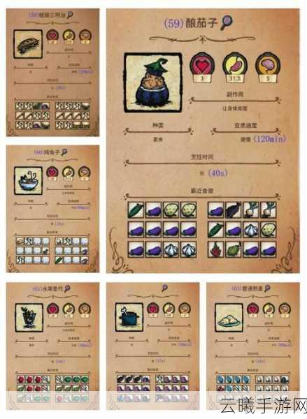 饥荒,食谱大全及生存挑战新玩法揭秘手游资讯
