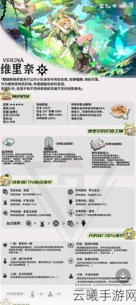 鸣潮新角色维里奈技能大揭秘，战斗与治疗双重魅力，重塑战斗格局