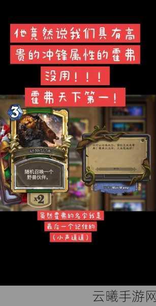 炉石传说新宠来袭，动物伙伴卡牌深度解析及趣味玩法探索