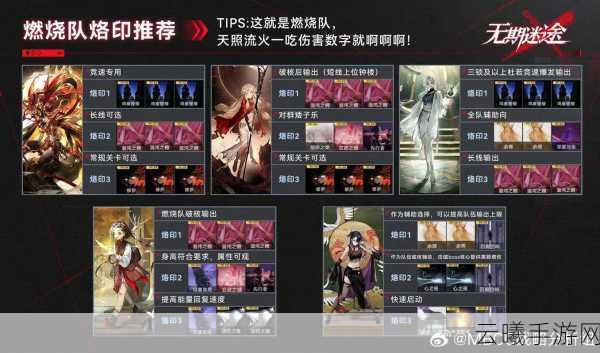 无期迷途夏音烙印搭配推荐，解锁全新策略战斗乐趣