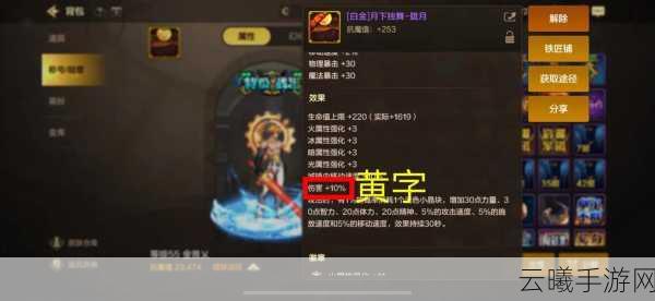 DNF手游深度解析，黄字与白字伤害的奥秘及趣味玩法