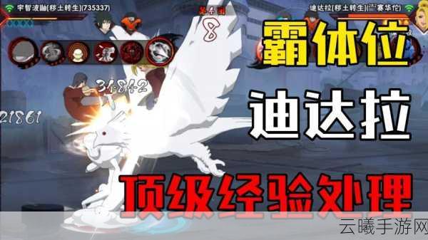 火影忍者手游,秽土迪达拉独特玩法深度解析,技能运用与战术布局全攻略