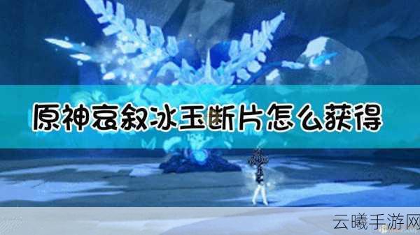 原神哀叙冰玉获取方法与高效速刷攻略