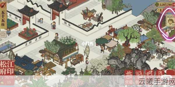 江南百景图松江府新篇章,南白仓城抵御倭寇,策略与冒险的双重盛宴!