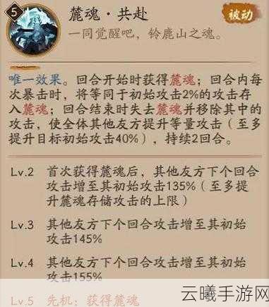 阴阳师手游SSR辅助式神小鹿男,高效御魂搭配策略与强力阵容推荐