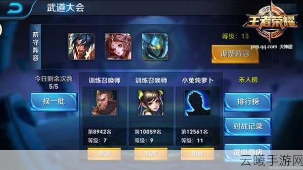 王者荣耀深度攻略,如何高效赚取武道大会币,解锁趣味新玩法