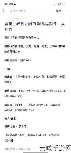 魔兽世界WLK怀旧服，没跑掉的鱼成就全攻略与隐藏奖励揭秘